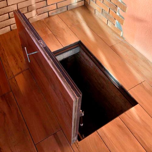 Напольные люки под доску